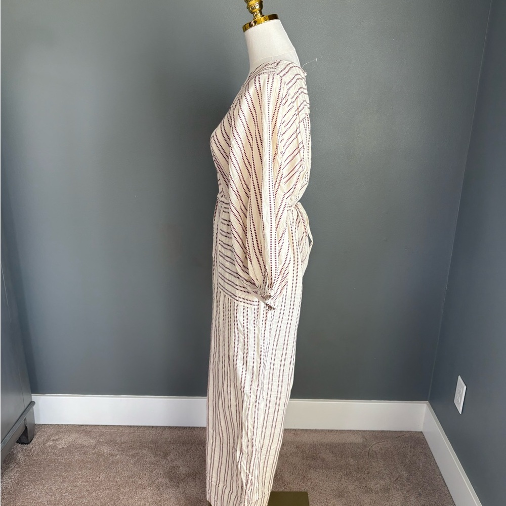 Free People Striped Jumpsuit